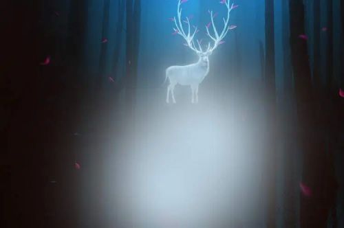 آموزش طراحی گوزن درخشان در فتوشاپ